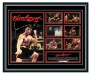Jean-Claude Van Damme Bloodsport Signed Limited Edition Framed Memorabilia