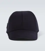 [Prada] Prada Virgin wool felt baseball cap S blue