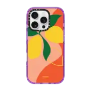 iPhone 16 Pro Impact Case Lemons by Poketo