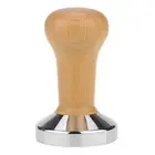 Stainless Ground Coffee Bean Tamper Grinder Barista with Handle 51mm/58mm
