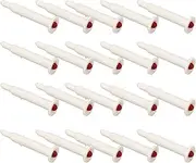 Turkey Temperature, 20PCS Poultry Temperatures Meter Chef Craft Basic Plastic Disposable Thermometer Chicken Roasted Accurately Thermometers for Oven Cooking Meat Beef Kitchen Utensils