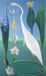 Joseph Stella : The White Heron : Archival Quality Art Print 13x19