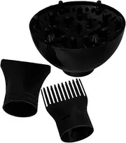 Luxshiny Enhance Your Styling Dryer Attachments Fast Drying Nozzles Diffuser Cap for Home Travel