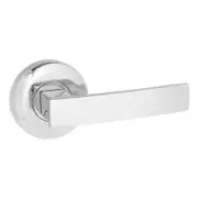 Gainsborough G2 Series Bright Chrome Angular Passage Leverset Round Rosettes