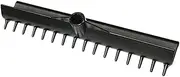 Lawn Leveling Rake, Sand Rake, 15 Inch Double Sided Lawn Leveling Lightweight Sturdy Plastic for Sand Courts, Gardens, Planting