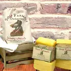 Grass Fed Tallow + Jersey Tomato Soap, Goat Milk, Wild Pine Barren Honey, 4 Pack