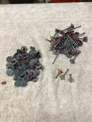 Hilti Concrete Nails Washers some 3 inch some 3/4 inch Concrete Nail Gun Pins