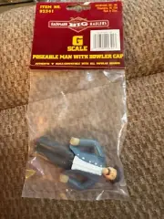 Bachmann Big Haulers G Scale Poseable Man with Bowler Cap # 92341