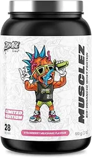 Zombie Labs Musclez Whey Protein 28 Serves Strawberry Milkshake
