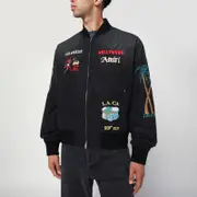 [AMIRI] Black cotton and nylon bomber jacket M Black