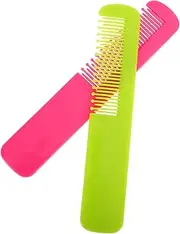 Totority Newborn Grooming Kit 1 Baby Hair Brush Wide Tooth Comb Scalp Care for Boys and Girls