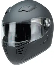 Redbike RB-1200, full face helmet , color: Matt-Black , size: M