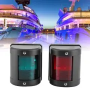 One Pair Marine Boat LED Navigation Light Green Starboard /Red Port Side 12V0.5W