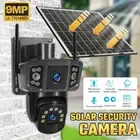 9MP Solar Security Camera Battery Powered Outdoor Wireless CCTV PTZ IP Camera