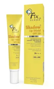 FIXDERMA Shadow Spf 50 Lip Shield Pa+++ Lip Balm Spf 50 Theobroma Cacao 15G