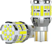 AGLINT W16W T15 LED Bulbs Reverse Lights CANBUS Error Free 921 912 955 902 Extremely Bright 42SMD 12V 24V for Car Back Up Reverse Light White 2Pcs