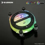 Barrow LTSEA-04N CPU Water Block for AMD Ryzen 3 5 7 9 AM3 AM4 AM5 5V aRGB
