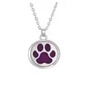 Aromatherapy Oil Diffuser Locket Pendant Necklace Perfume Essential Dog