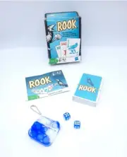 Rook Card Game by Hasbro/Parker Brothers 2011 NEW Bubblepop Keychain + Mini Dice