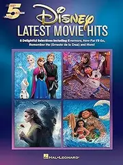 Disney Latest Movie Hits (Five-finger Piano)
