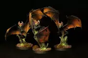 Fell Bats painted Warhammer AoS Soulblight Gravelords Legions of Nagash Undead