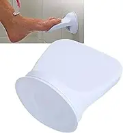 Shower Foot Rest, Light Weight Exquisite Workmanship Shower Foot Support with Suction Cup for Bathroom