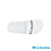 在飛比找PChome24h購物優惠-Columbia 哥倫比亞 女款 -LOGO拖鞋-白色 UB