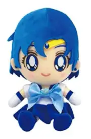 Pretty soldier sailor moon, Stuffed toy, sailor mercury, Bandai Namco Nui.