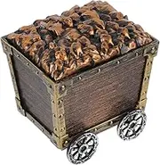 Children's Mining Cart Toy Plastic Pirate Treasure Box Storage Educational Pretend Play Game Sturdy for Boys and Girls