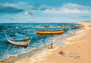Castorland - Morning At The Seaside Puzzle 500pc