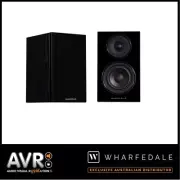 Wharfedale Diamond 12.2 Bookshelf Speakers - (Black,Lt Oak,Walnut,White Finish)