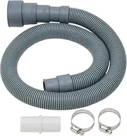 Washing Machine Dishwasher Drain Waste Hose Extension Pipe Kit Multi Functional Drum Washing Machine Drainage Pipe Accessory(70CM)