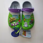 Crocs Buzz Lightyear Child Clog Size C13 (age 5+) Blue Gray Toy Story Crocs