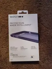 Tech 21 iPhone 6+ 6S+ Phone Case 5.5" Smokey Black Evocheck Thin Lightweight