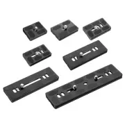 PU Quick Release Plate Tripod Plate Camera Stand Mount Plate DSLR Long Adapter