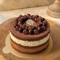 在飛比找樂天市場購物網優惠-QQ大燕麥提莎巧克力蛋糕 (6吋/8吋/10吋)
