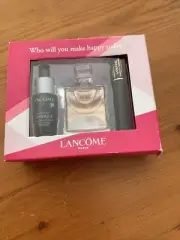 Lancôme Paris Set Perfume,and Cream New Damaged Box Acc308