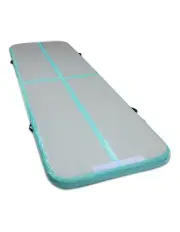 [Everfit] Air Track 3mx100cm Inflatable Mat For Gymnastic Tumbling Mint/Grey