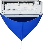 Miini Split Cleaning Bag Kit, Home Air Conditioner Washing Service Bag, Wall Mounted Air Conditioner Dust Washing Tools, Versatile Waterproof Conditioning System Cleaning Cover with Drainpipe