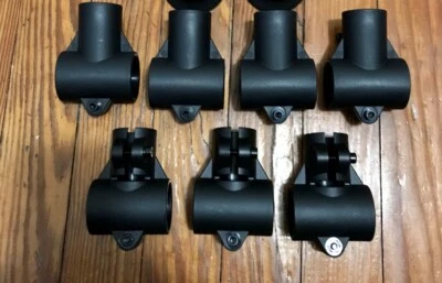 7 T-Clamps (1 1/8" x 1 3/8") for Alesis Nitro Drum Rack NEW E-Drums Kit Burst X