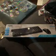 RAPOO WINDOWS 8 2.4 GHZ XI800 Ships Fast Keyboard Wireless In Box