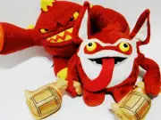 SKYLANDER GIANTS~KIDS~ERUPTOR~TRIGGER~STUFFED PLUSH ACTION TOY~TALKING~LIGHTS UP