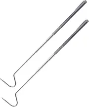 Portable Reptile Catchers 2pcs Snake Hooks Sturdy Snake Grabbers for Easy Handling