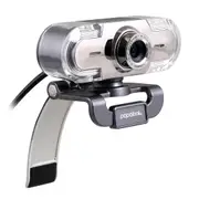 PAPALOOK PA452 Webcam 1080P, HD Web Camera with Colorful LED Lights and Mic