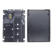M.2 NGFF And MSATA To SATA3 Adapter, Double Slot SSD Interfaces Selective Access