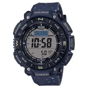 【CASIO 卡西歐】環保材質設計電子錶(PRG-340SC-2)