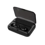 Bluetooth Earphones V5.0 Wireless Headphone Hifi Earbuds Stereo Bass Headset With Mic Black