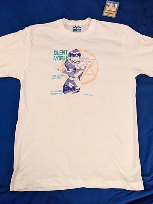 Vintage Rare Promo Silent Mobius Shirt Size Large New With Tag Anime 90s