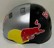HANDMADE Black Bike, Skateboard Redbull Helmet