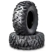 WANDA 26X8-14 UTV ATV Tires 6 Ply 26x8x14 Bighorn Style -Set 2 -10183